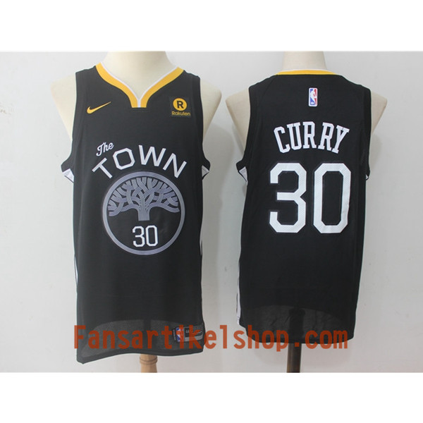NBA Golden State Warriors Trikot Stephen Curry 30 Nike 2017-18 Schwarz Swingman - Herren NBA Golden State Warriors Trikot Stephen Curry 30 Nike 2017-18 Schwarz Swingman - Herren